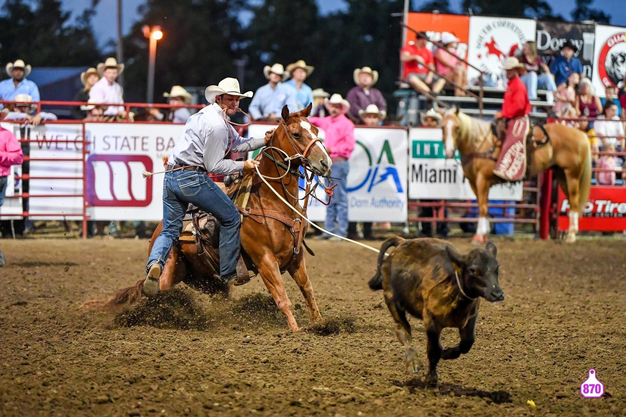 Rodeo Oklahoma Roping Miami OK 2022
