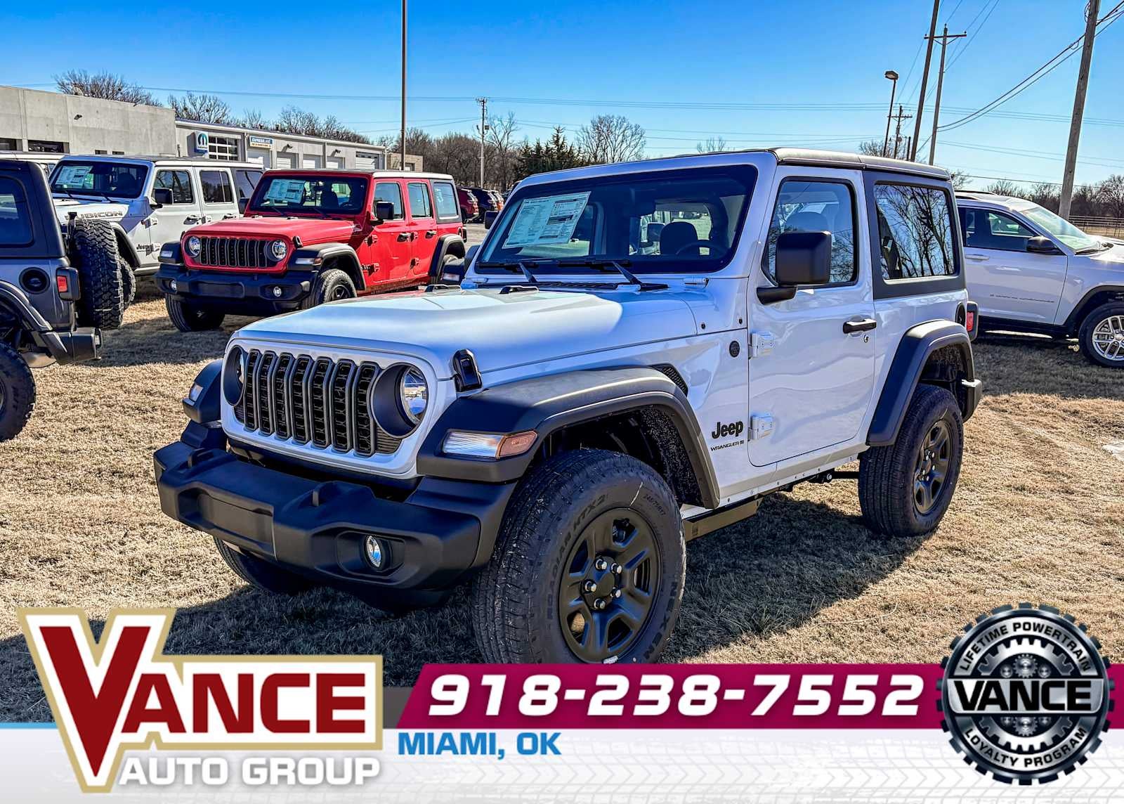 2026 Jeep Wrangler WRANGLER 2-DOOR SPORT