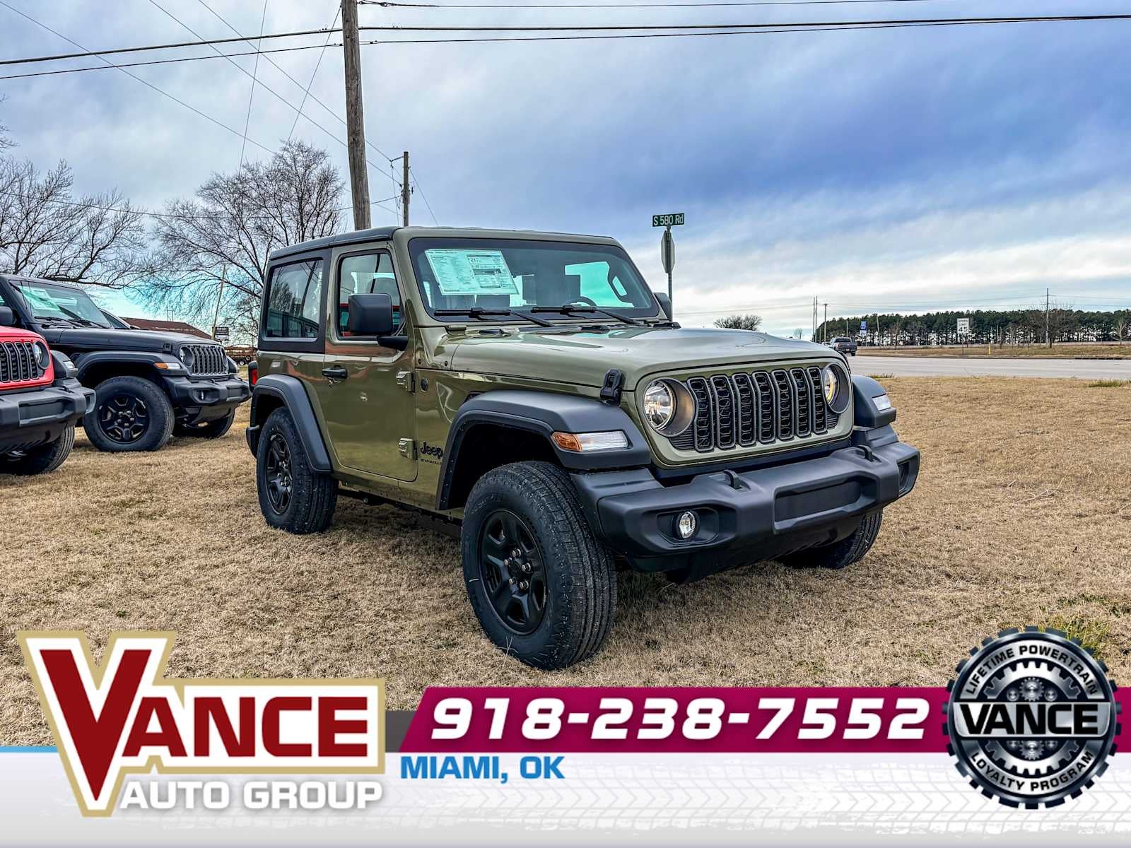 2026 Jeep Wrangler WRANGLER 2-DOOR SPORT