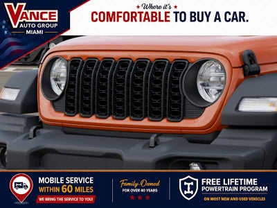 2026 Jeep Wrangler WRANGLER 4-DOOR SPORT S