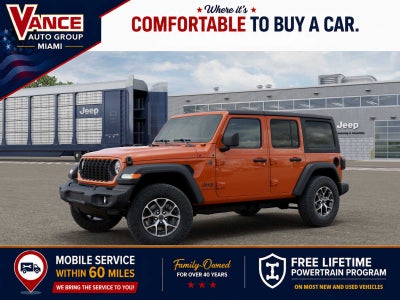 2026 Jeep Wrangler WRANGLER 4-DOOR SPORT S