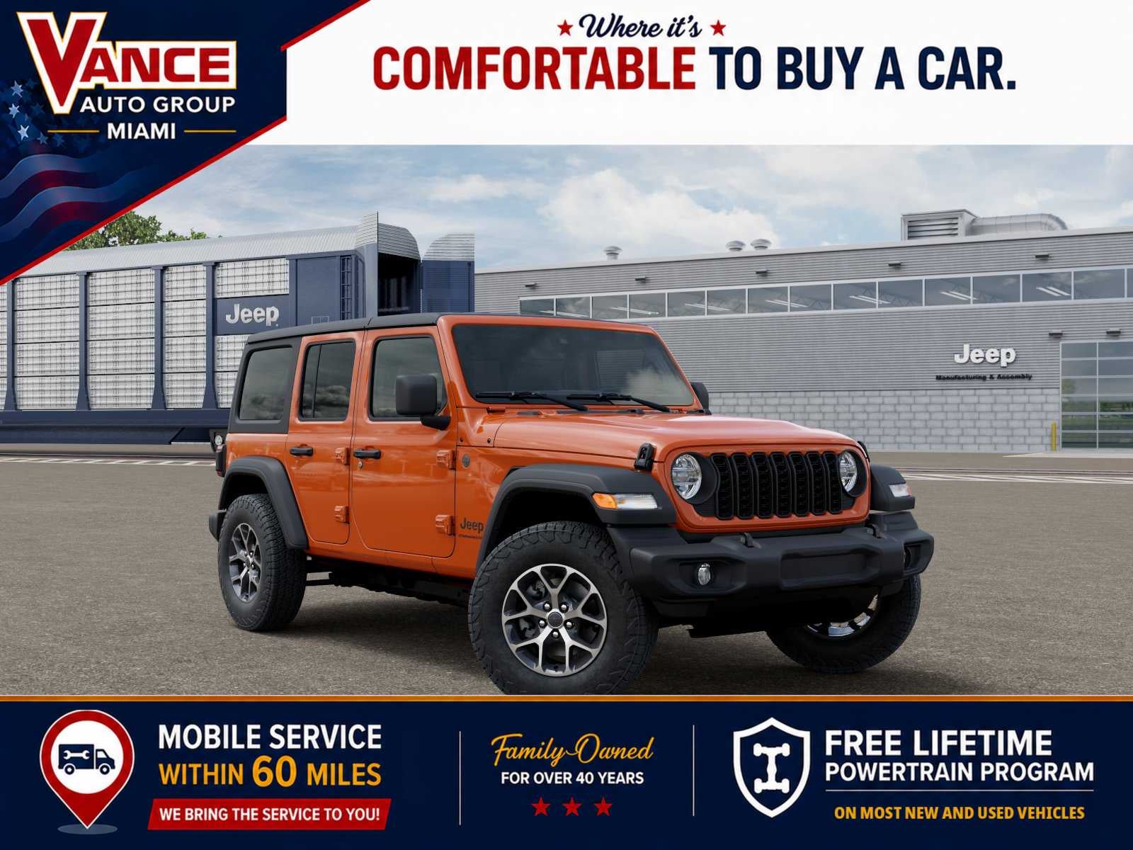 2026 Jeep Wrangler WRANGLER 4-DOOR SPORT S