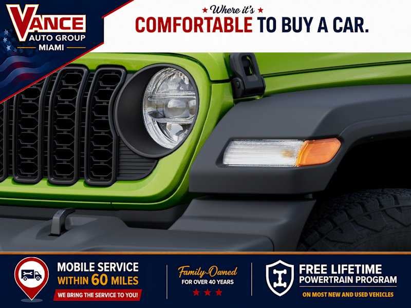 2026 Jeep Wrangler WRANGLER 4-DOOR SPORT S