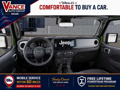 2026 Jeep Wrangler WRANGLER 4-DOOR SPORT S