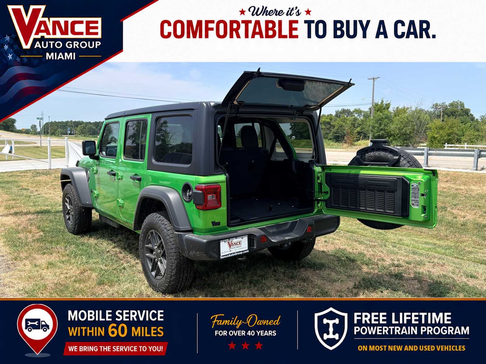 2026 Jeep Wrangler WRANGLER 4-DOOR SPORT S