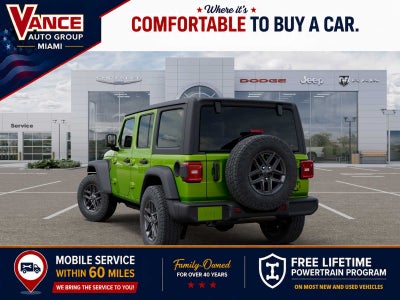 2026 Jeep Wrangler WRANGLER 4-DOOR SPORT S