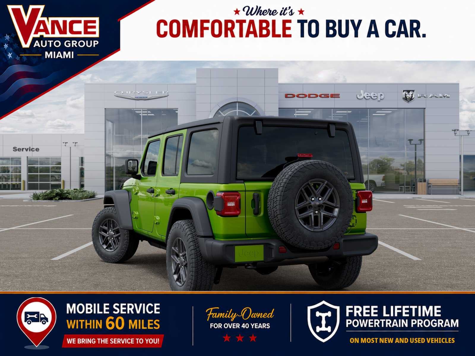2026 Jeep Wrangler WRANGLER 4-DOOR SPORT S