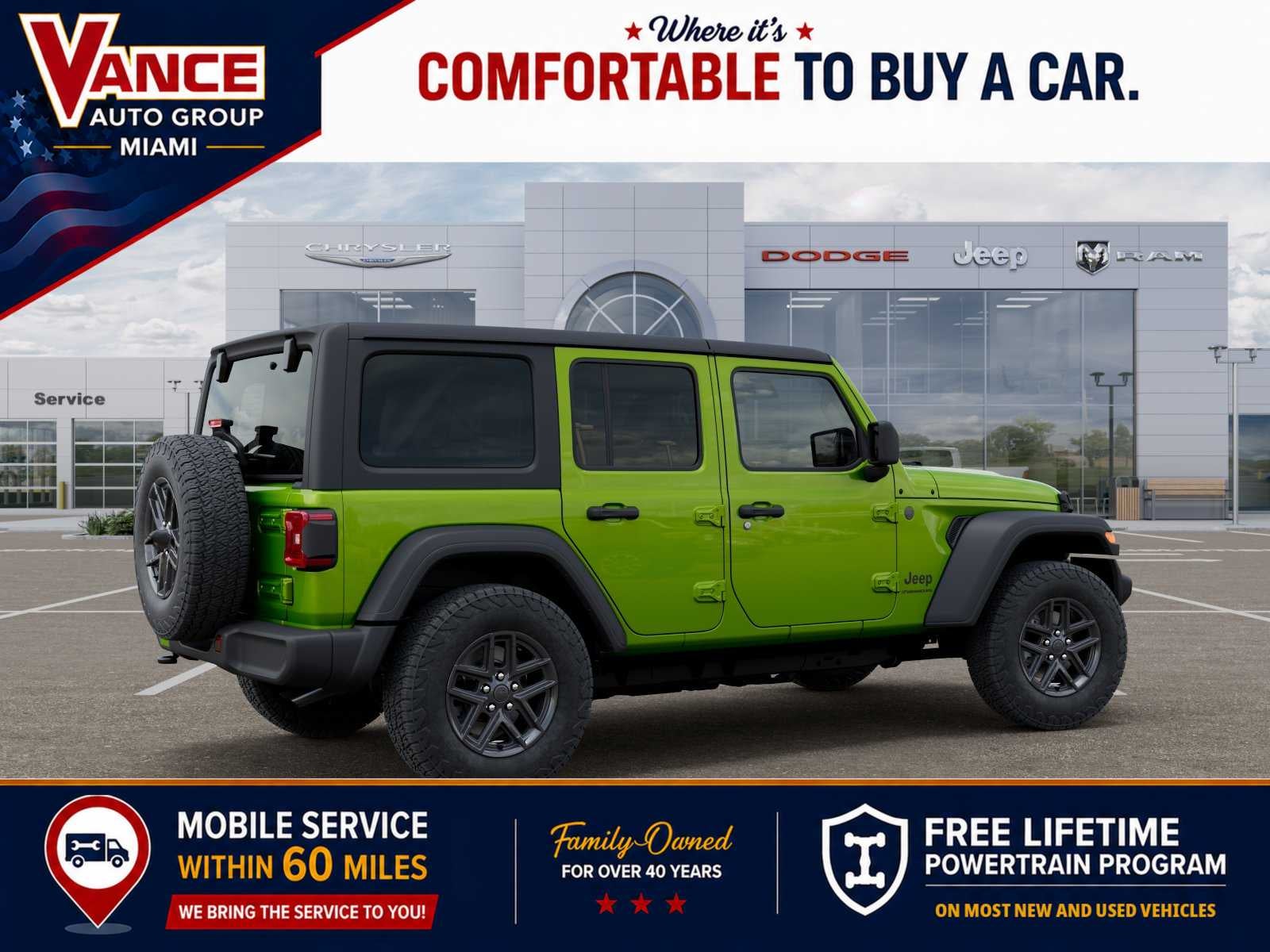 2026 Jeep Wrangler WRANGLER 4-DOOR SPORT S