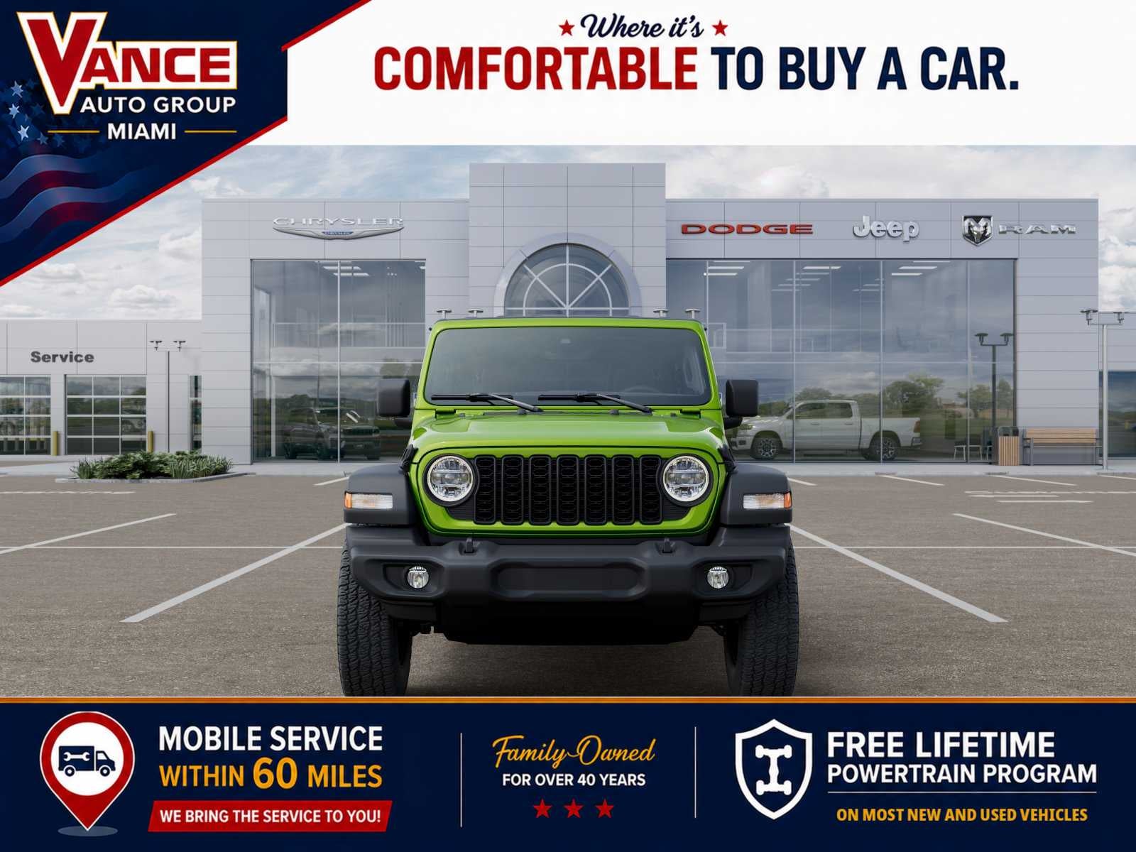 2026 Jeep Wrangler WRANGLER 4-DOOR SPORT S