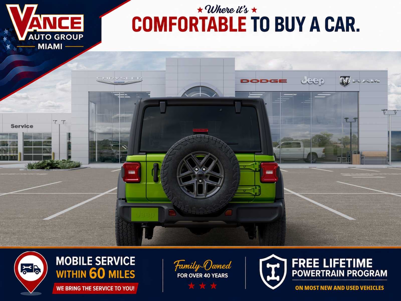 2026 Jeep Wrangler WRANGLER 4-DOOR SPORT S