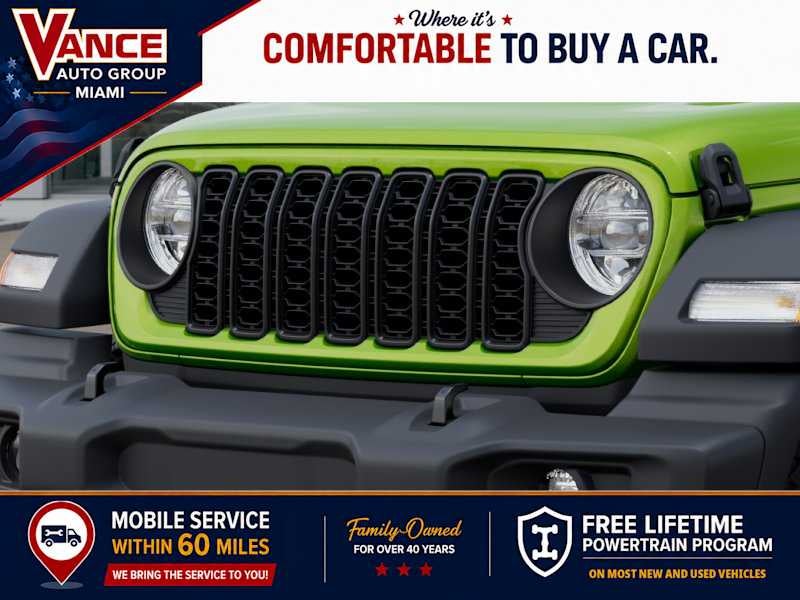 2026 Jeep Wrangler WRANGLER 4-DOOR SPORT S