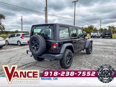 2026 Jeep Wrangler WRANGLER 4-DOOR SPORT