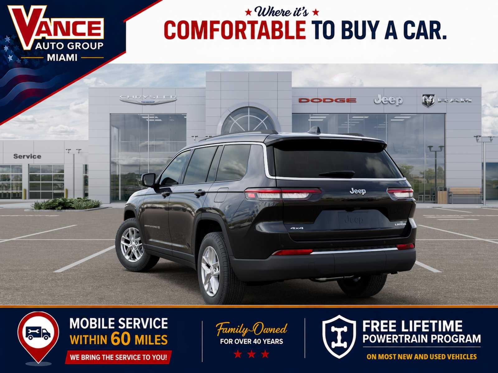 2026 Jeep Grand Cherokee L GRAND CHEROKEE L LAREDO X 4X4
