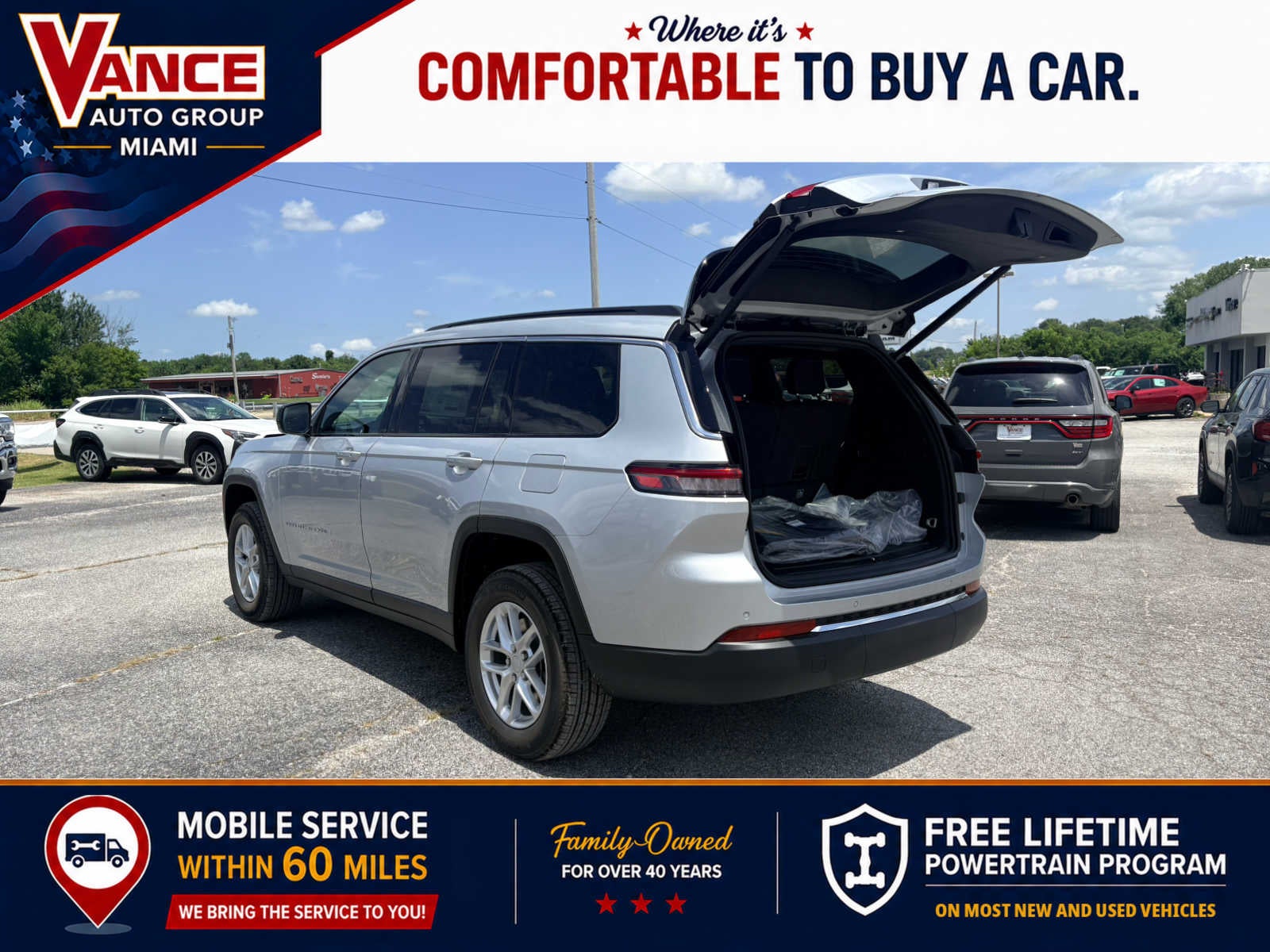 2026 Jeep Grand Cherokee L GRAND CHEROKEE L LAREDO X 4X4