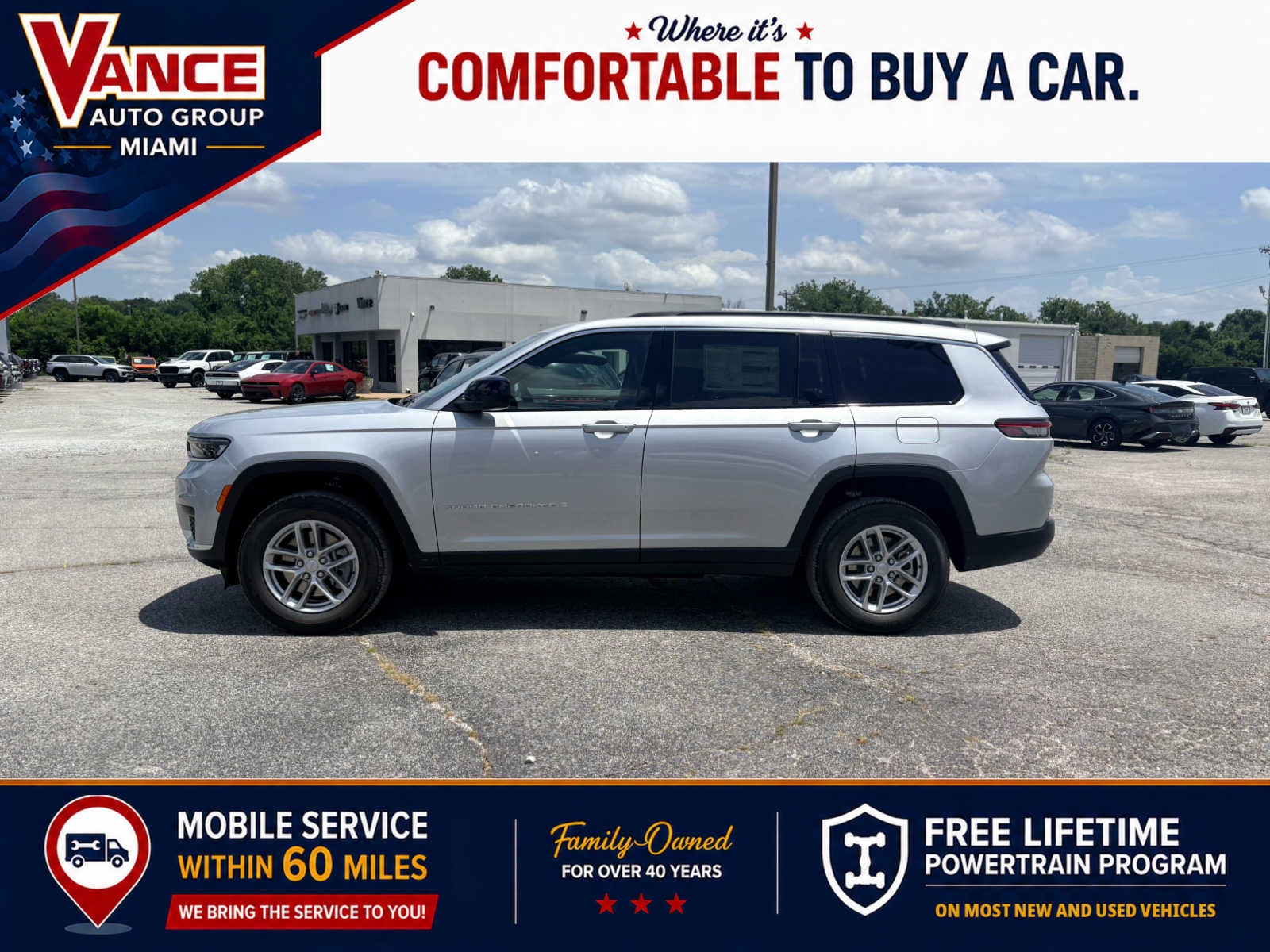 2026 Jeep Grand Cherokee L GRAND CHEROKEE L LAREDO X 4X4