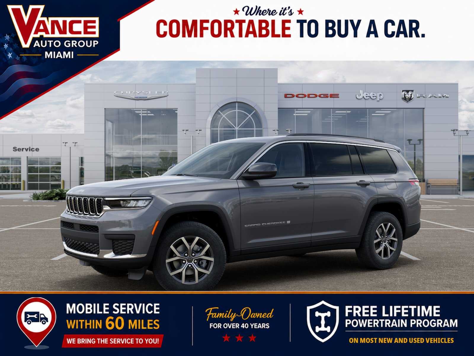 2027 Jeep Grand Cherokee L GRAND CHEROKEE L LAREDO X 4X4