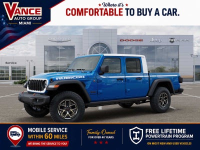 2026 Jeep Gladiator GLADIATOR RUBICON 4X4