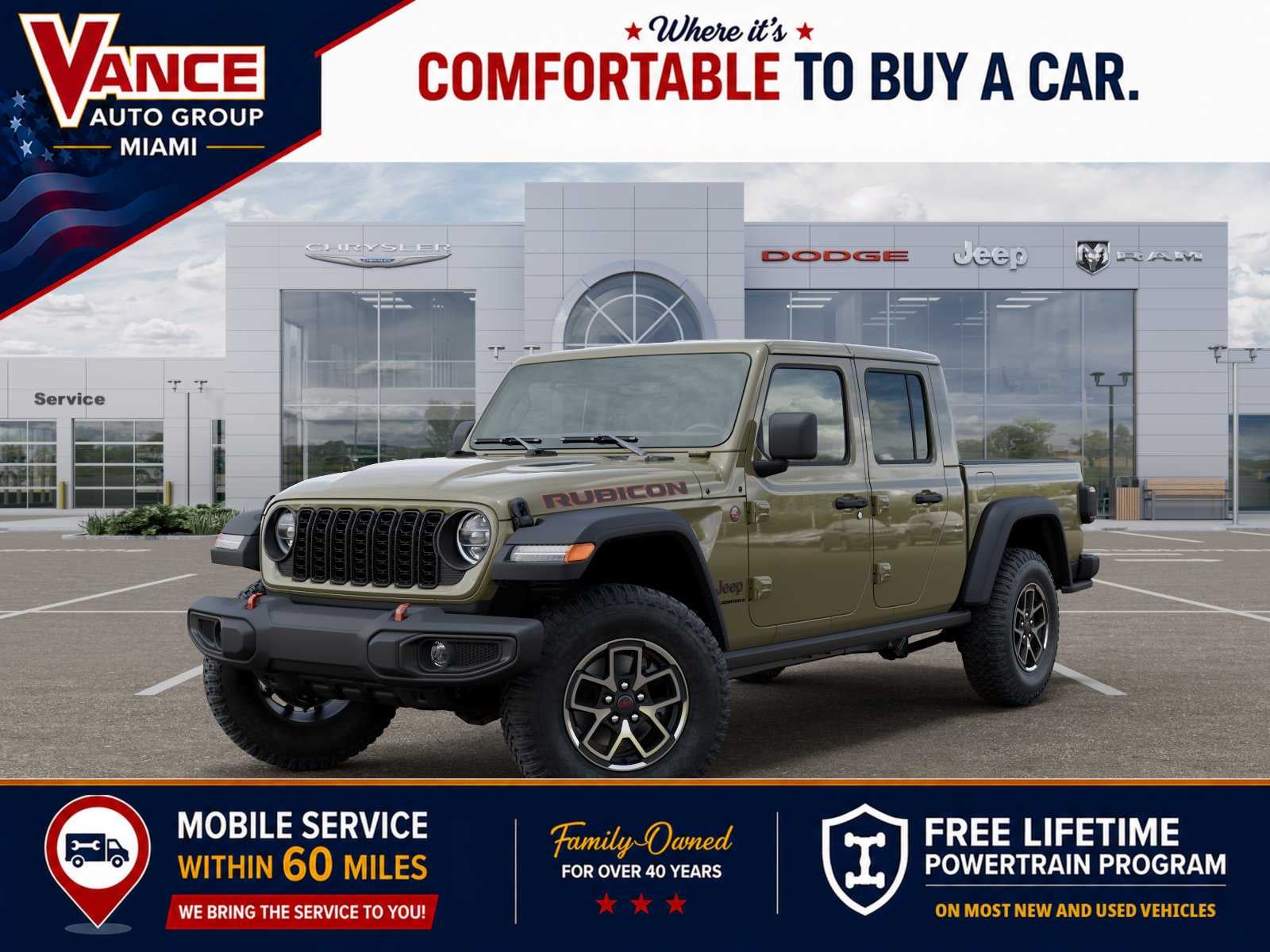 2026 Jeep Gladiator GLADIATOR RUBICON 4X4