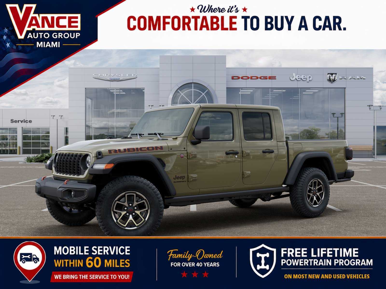 2026 Jeep Gladiator GLADIATOR RUBICON 4X4