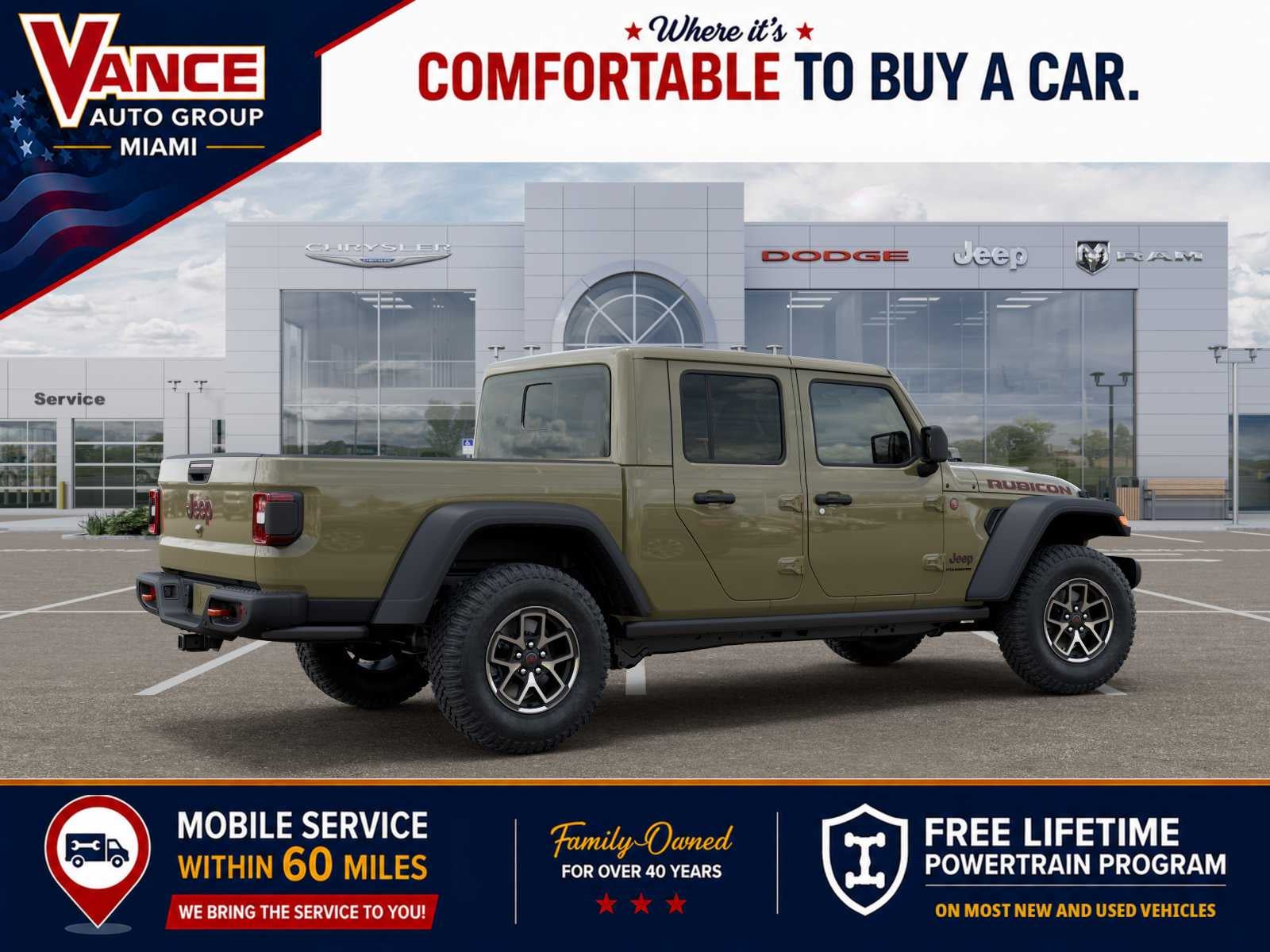 2026 Jeep Gladiator GLADIATOR RUBICON 4X4