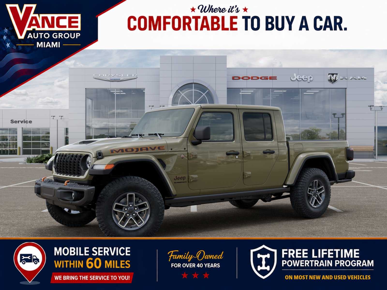 2026 Jeep Gladiator GLADIATOR MOJAVE X 4X4