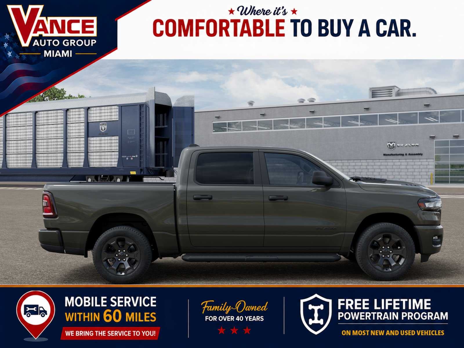 2026 RAM Ram 1500 RAM 1500 EXPRESS CREW CAB 4X4 5'7' BOX