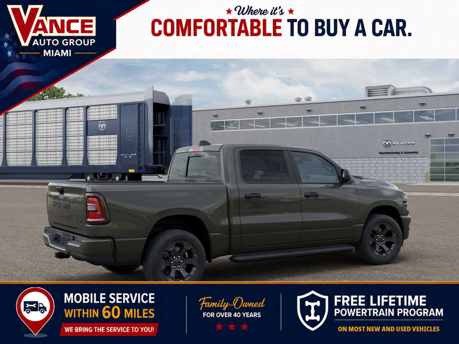 2026 RAM Ram 1500 RAM 1500 EXPRESS CREW CAB 4X4 5'7' BOX