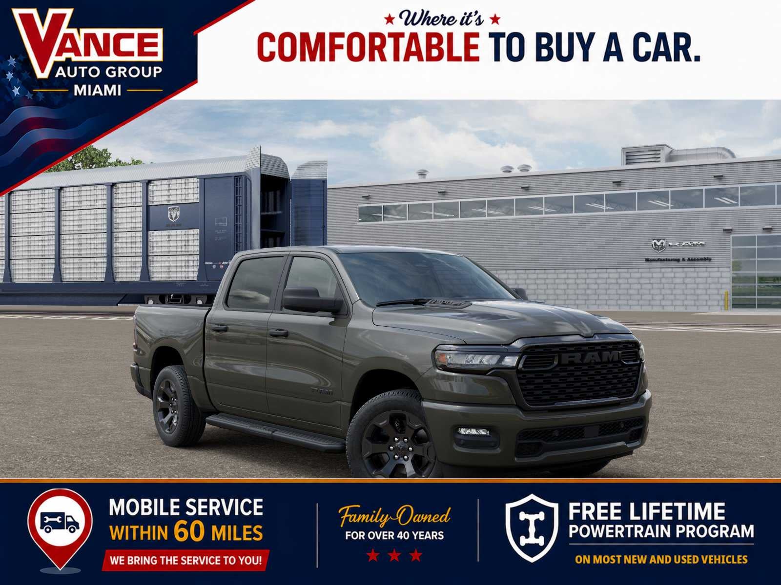 2026 RAM Ram 1500 RAM 1500 EXPRESS CREW CAB 4X4 5'7' BOX