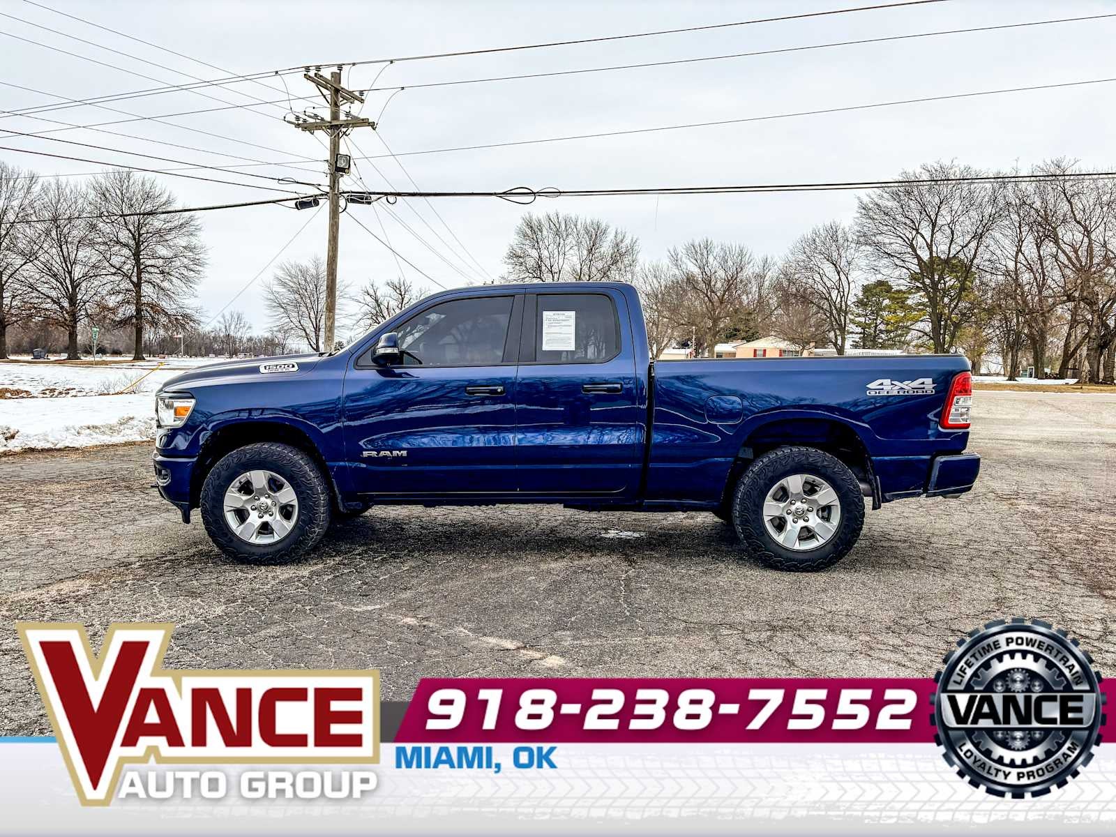 2022 RAM Ram 1500 Big Horn Quad Cab 4x4 6'4' Box
