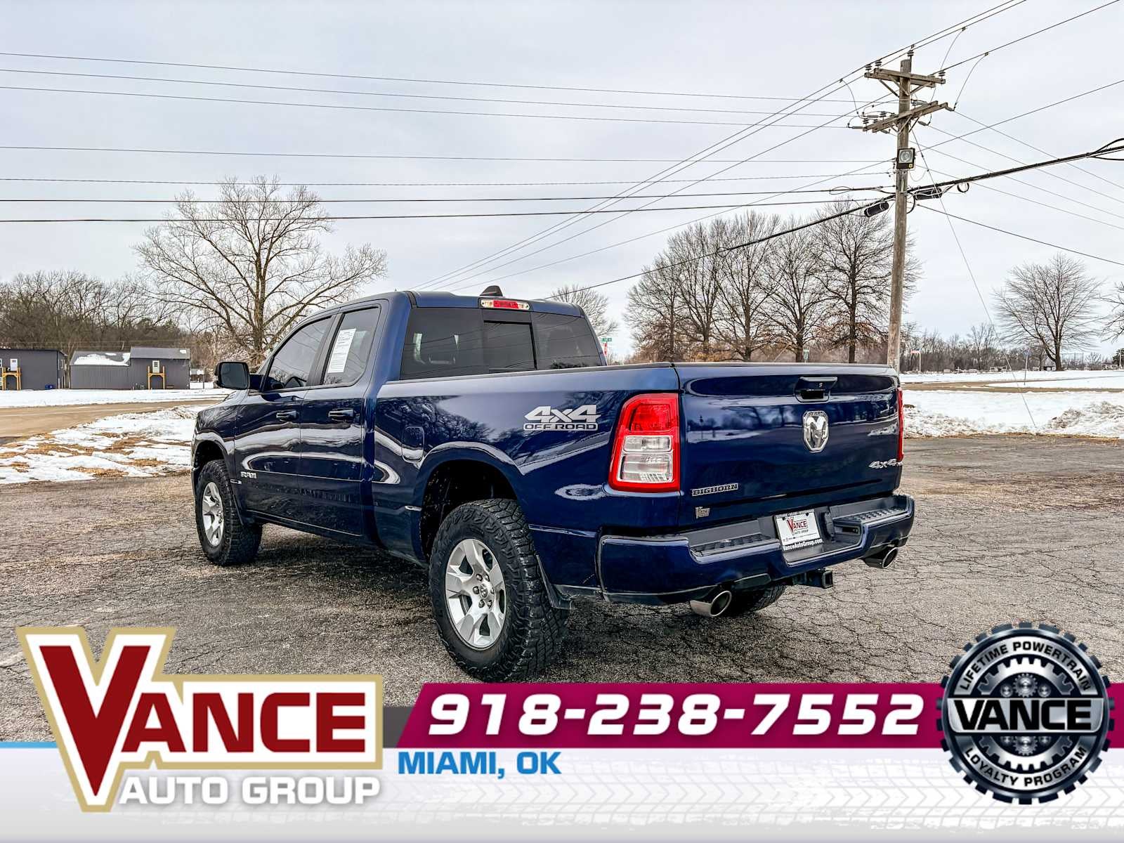 2022 RAM Ram 1500 Big Horn Quad Cab 4x4 6'4' Box