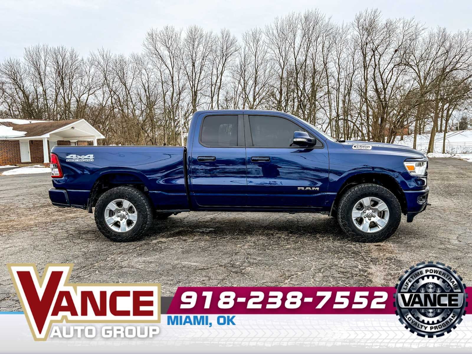 2022 RAM Ram 1500 Big Horn Quad Cab 4x4 6'4' Box