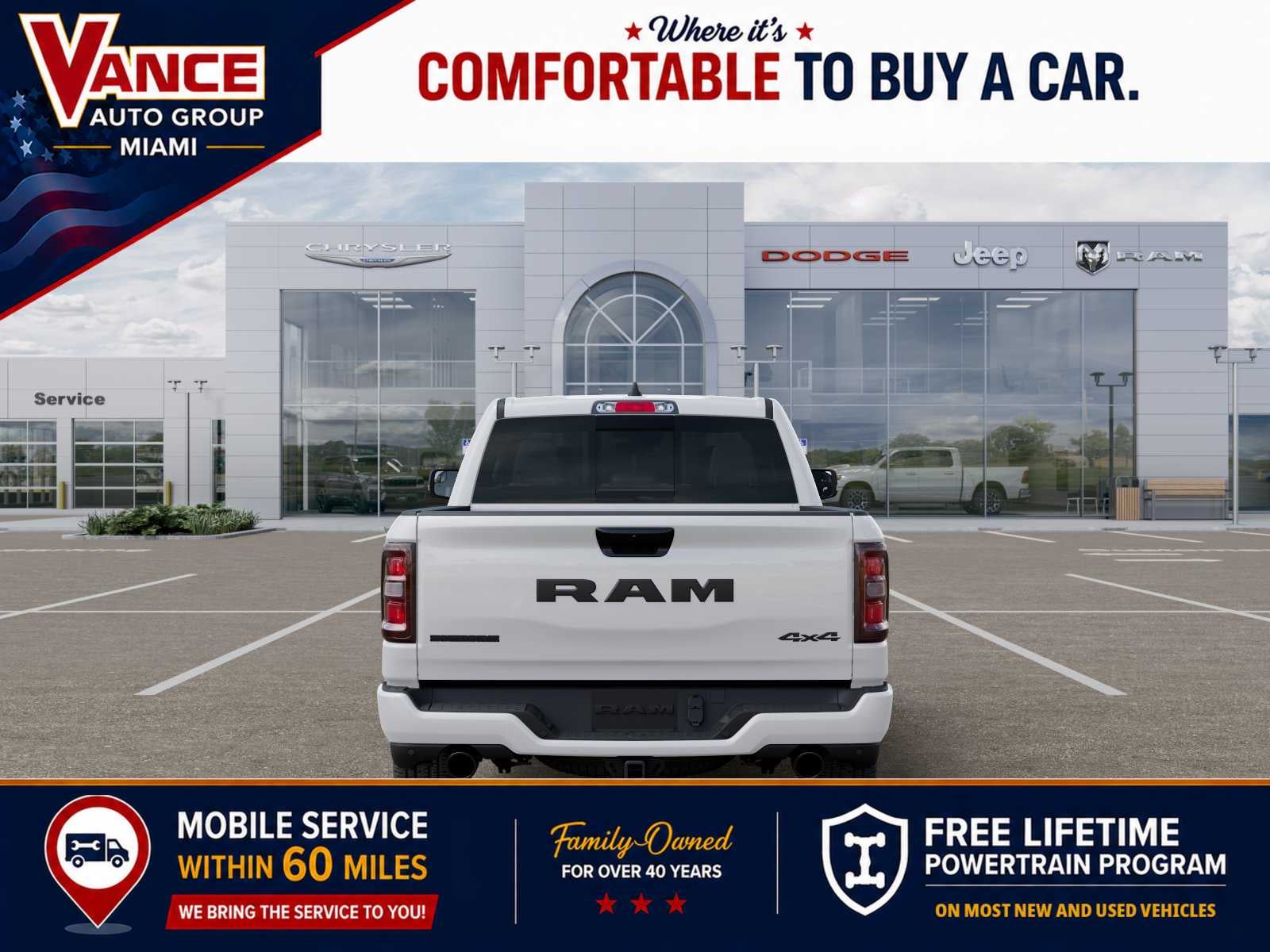 2027 RAM Ram 1500 RAM 1500 BIG HORN CREW CAB 4X4 5'7' BOX