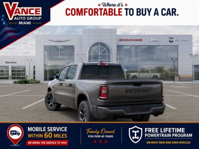 2026 RAM Ram 1500 RAM 1500 BIG HORN CREW CAB 4X4 5'7' BOX