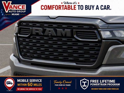 2026 RAM Ram 1500 RAM 1500 BIG HORN CREW CAB 4X4 5'7' BOX