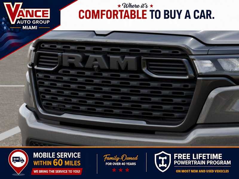 2026 RAM Ram 1500 RAM 1500 BIG HORN CREW CAB 4X4 5'7' BOX