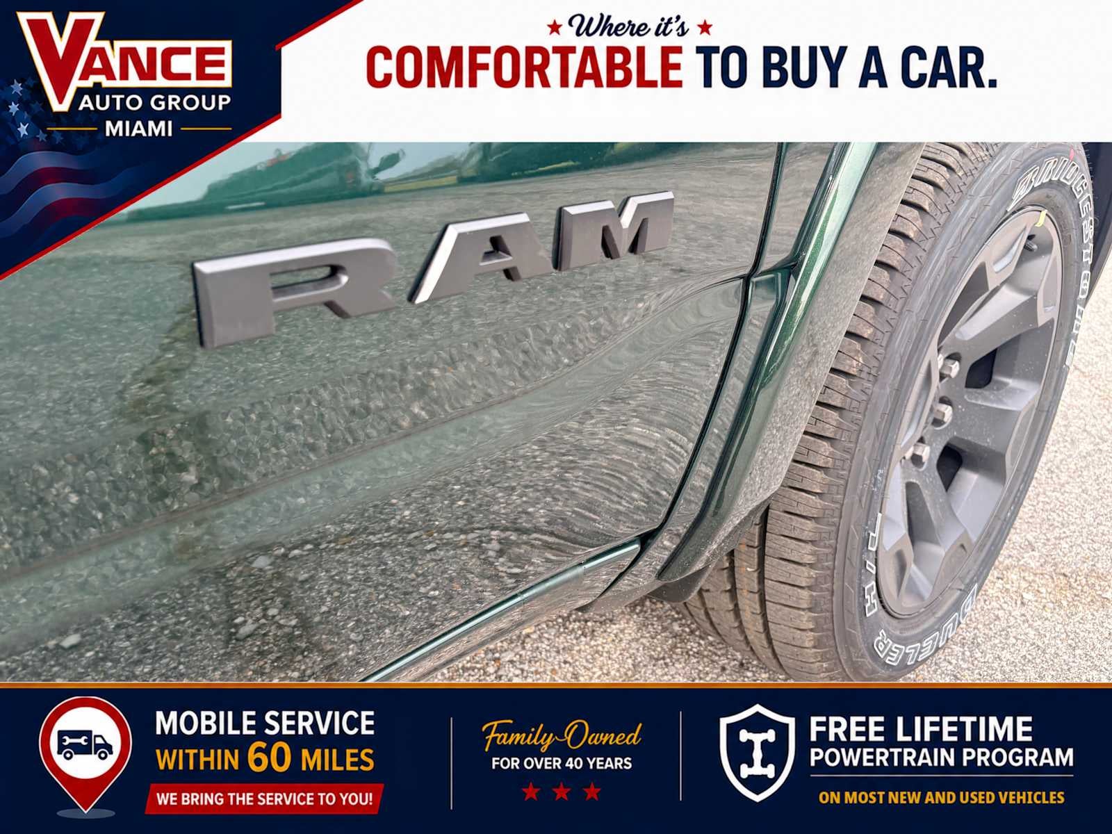 2026 RAM Ram 1500 RAM 1500 BIG HORN CREW CAB 4X4 5'7' BOX