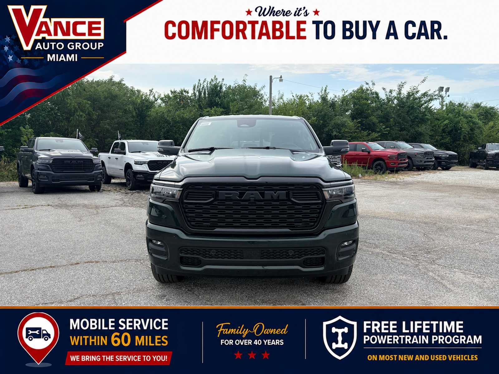 2026 RAM Ram 1500 RAM 1500 BIG HORN CREW CAB 4X4 5'7' BOX