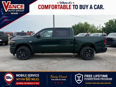 2026 RAM Ram 1500 RAM 1500 BIG HORN CREW CAB 4X4 5'7' BOX