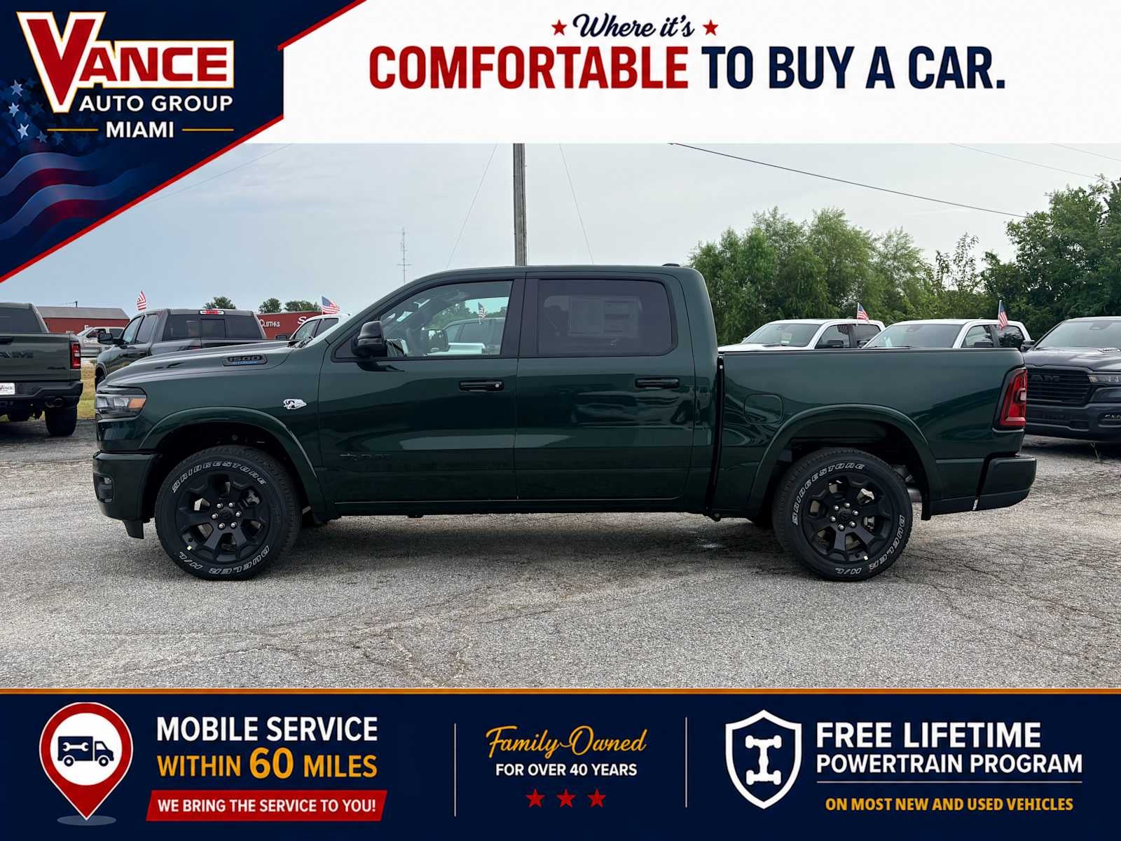 2026 RAM Ram 1500 RAM 1500 BIG HORN CREW CAB 4X4 5'7' BOX