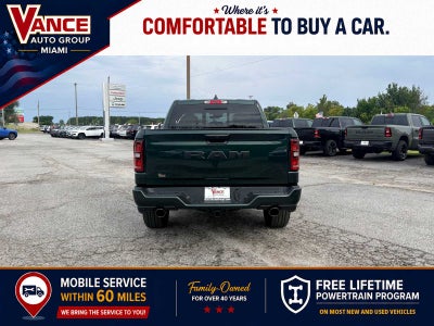 2026 RAM Ram 1500 RAM 1500 BIG HORN CREW CAB 4X4 5'7' BOX