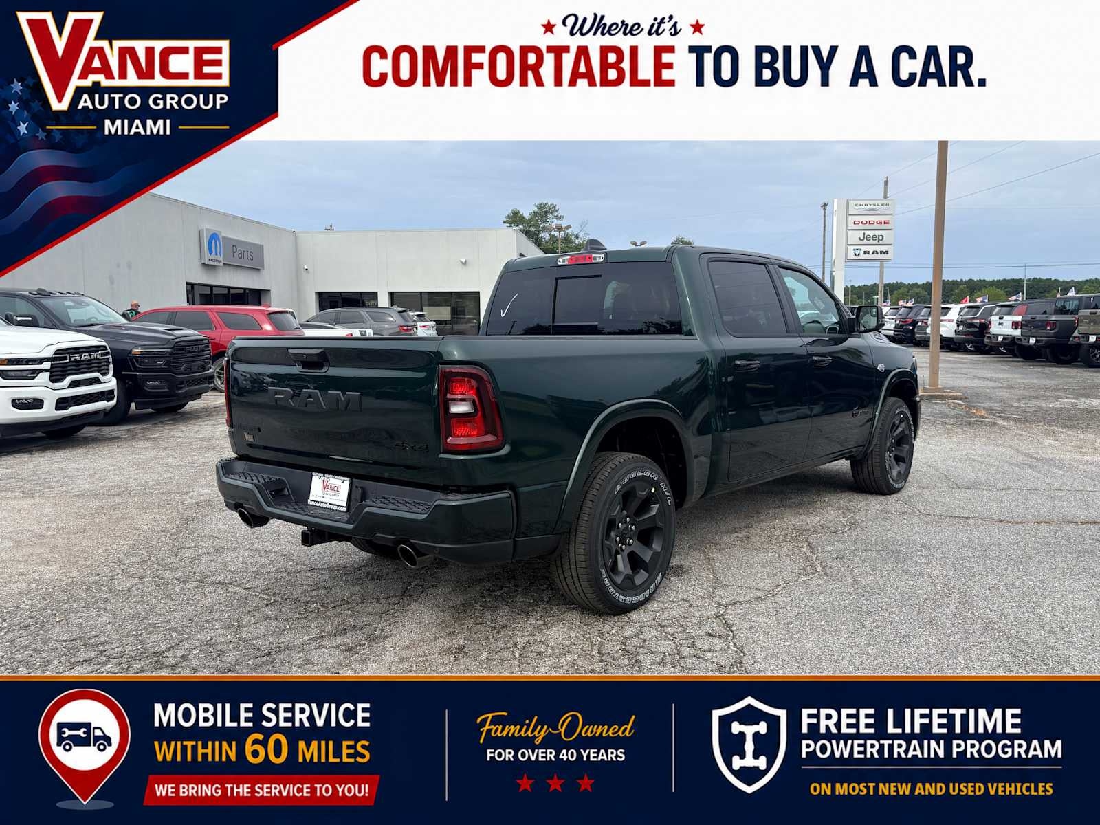 2026 RAM Ram 1500 RAM 1500 BIG HORN CREW CAB 4X4 5'7' BOX