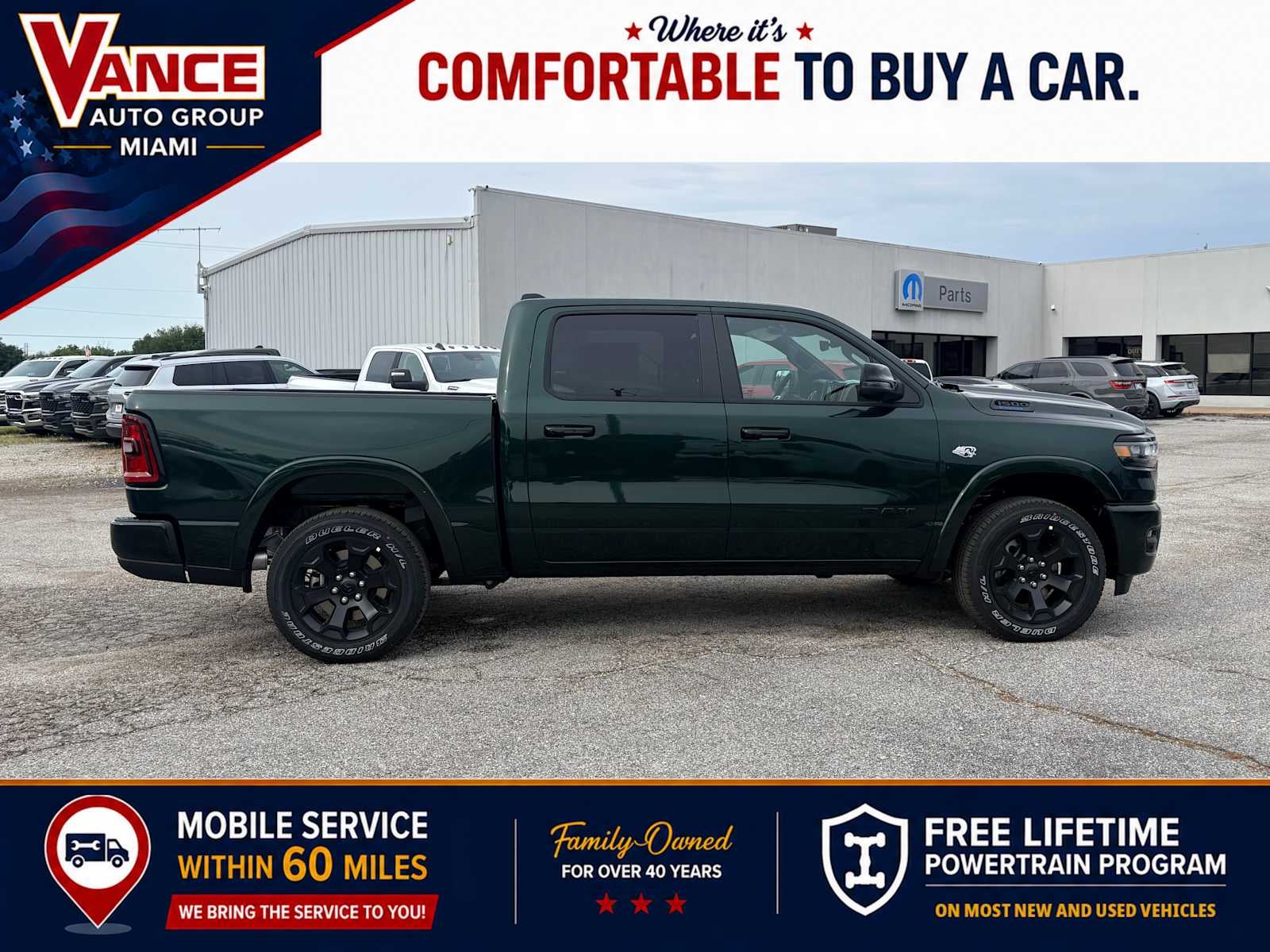2026 RAM Ram 1500 RAM 1500 BIG HORN CREW CAB 4X4 5'7' BOX