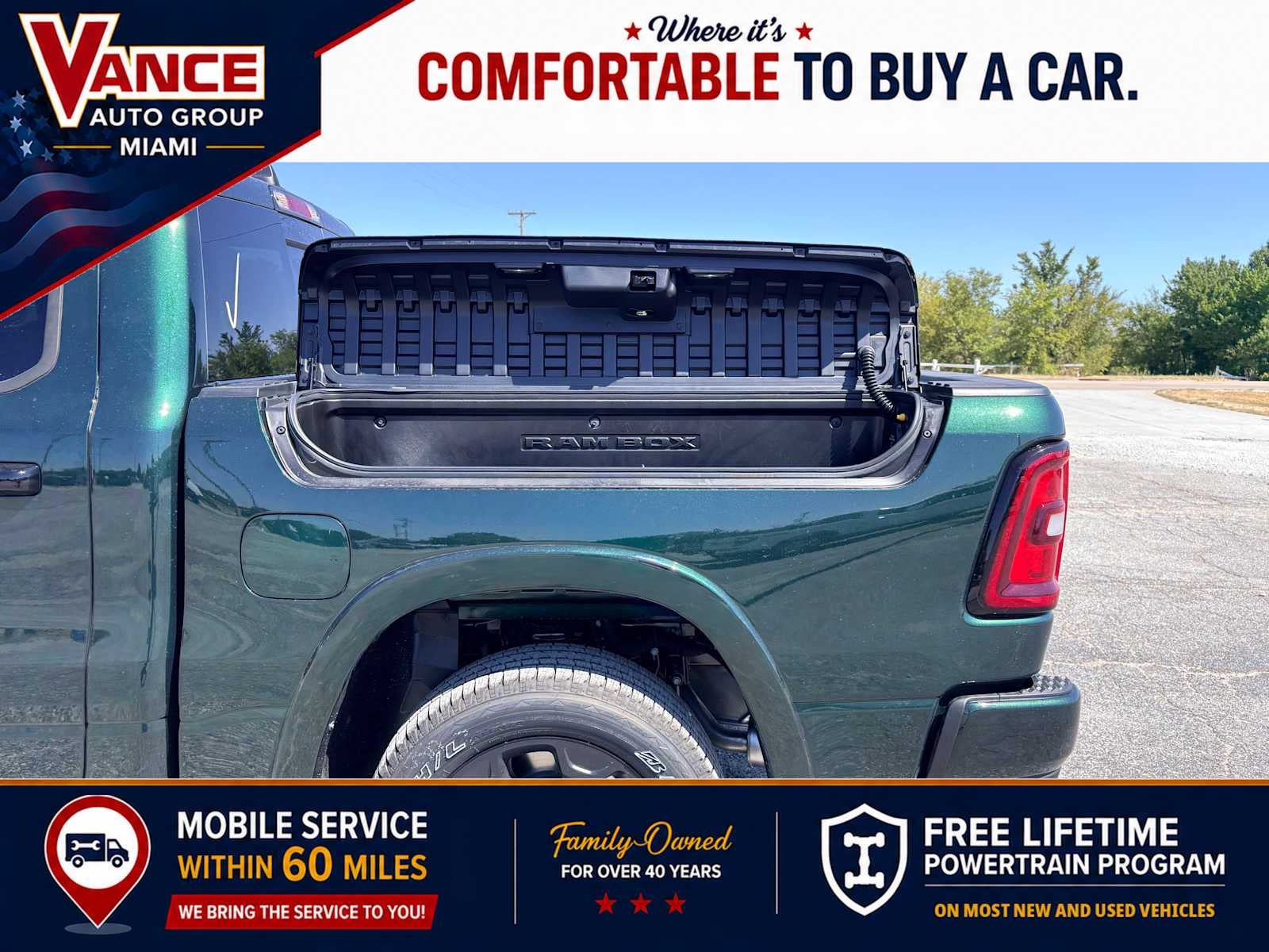 2026 RAM Ram 1500 RAM 1500 BIG HORN CREW CAB 4X4 5'7' BOX