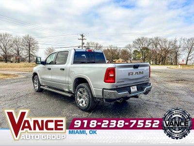 2026 RAM Ram 1500 RAM 1500 BIG HORN CREW CAB 4X4 5'7' BOX