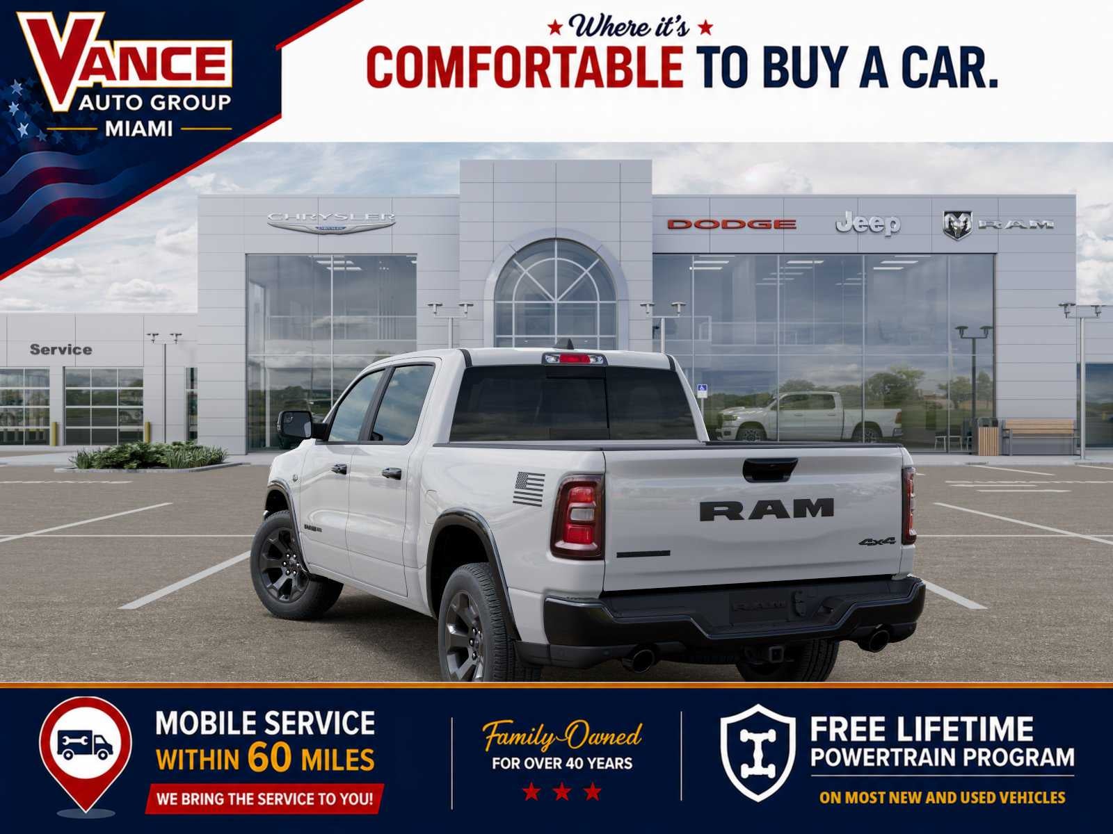 2026 RAM Ram 1500 RAM 1500 BIG HORN CREW CAB 4X4 5'7' BOX