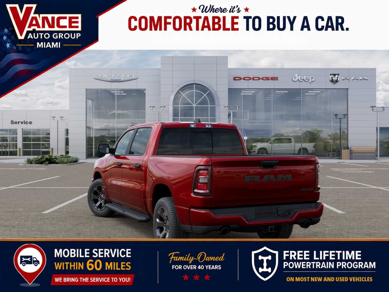 2026 RAM Ram 1500 RAM 1500 EXPRESS CREW CAB 4X4 5'7' BOX