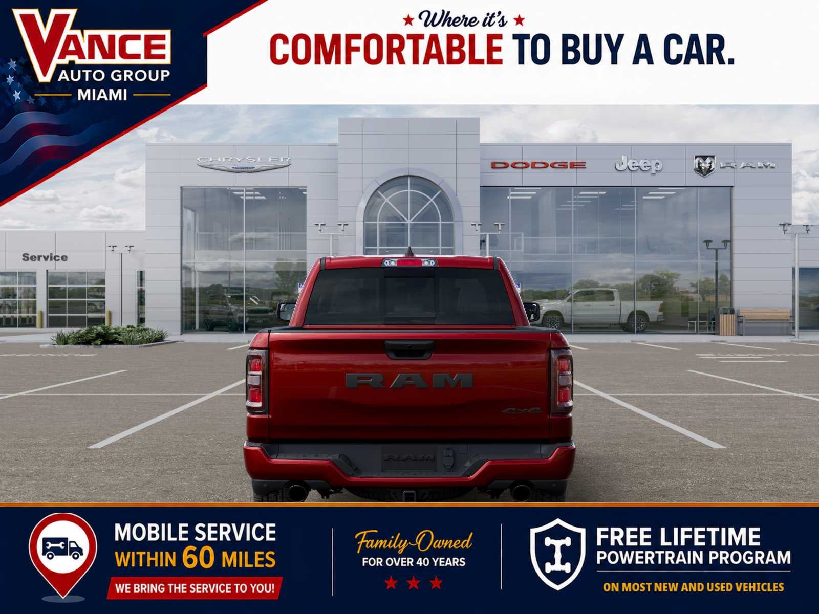 2026 RAM Ram 1500 RAM 1500 EXPRESS CREW CAB 4X4 5'7' BOX