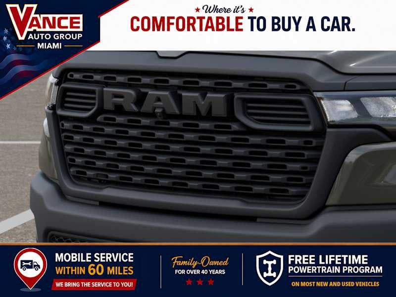 2027 RAM Ram 1500 RAM 1500 WARLOCK CREW CAB 4X4 5'7' BOX