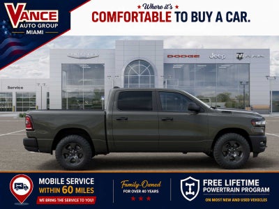 2027 RAM Ram 1500 RAM 1500 WARLOCK CREW CAB 4X4 5'7' BOX