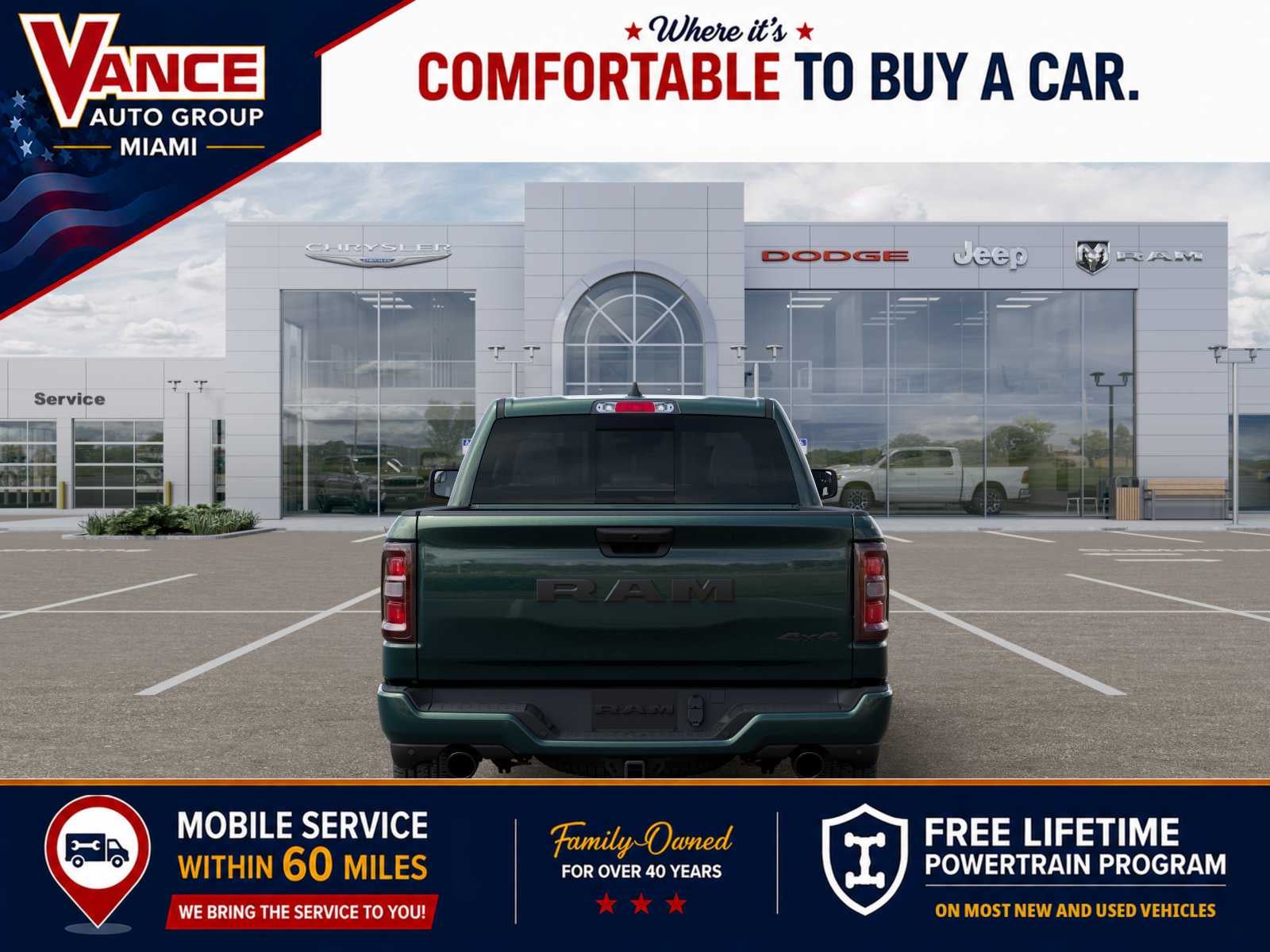 2026 RAM Ram 1500 RAM 1500 EXPRESS CREW CAB 4X4 5'7' BOX